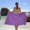 Рушник антибактеріальний швидковисихаючий Fitness Naturehike NH20FS009, 100*30, блакитне - 2