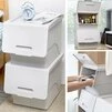 Контейнер для зберігання 45.5х38х31см Білий SW-00002420 - 30