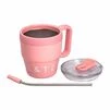Термочашка Coffee &amp; Tea з трубочкою рожева HP-14-23P - 5