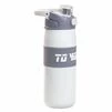 Термос спортивний з мундштуком 680 мл білий HP-14-54W - 2