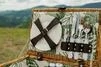 Кошик для пікніка на 2 персони 38 x 26 x 18 см LU010 - 6