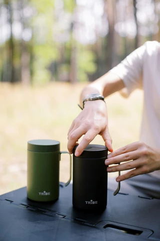 Чашка-термос Tribe Adventure Mug 450 мл T-FA-0032, olive