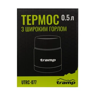 Термос Tramp з широким горлом 0,5л UTRC-077