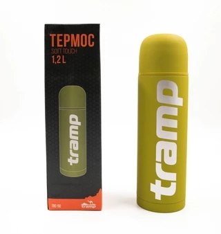 Термос TRAMP Soft Touch 1,2 л, Жовтий