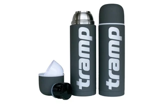 Термос TRAMP Soft Touch 1,2 л, Сірий