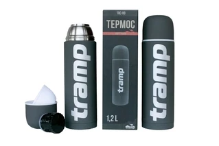 Термос TRAMP Soft Touch 1,2 л, Сірий