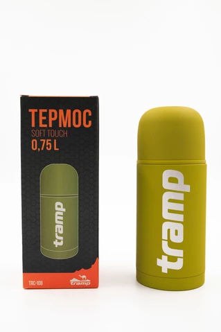 Термос TRAMP Soft Touch 0,75 л, Жовтий
