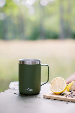 Термочашка Tribe Classic Mug 500 мл T-FA-0033, olive