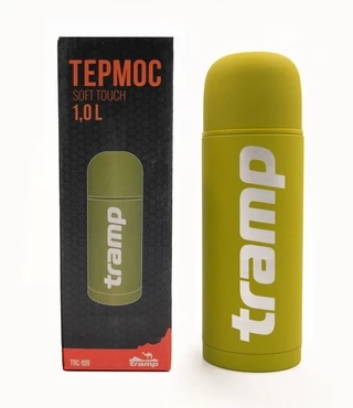 Термос TRAMP Soft Touch 1 л, Жовтий