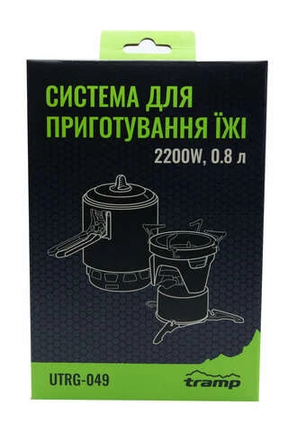 Система для приготування їжі Tramp 0,8л olive UTRG-049