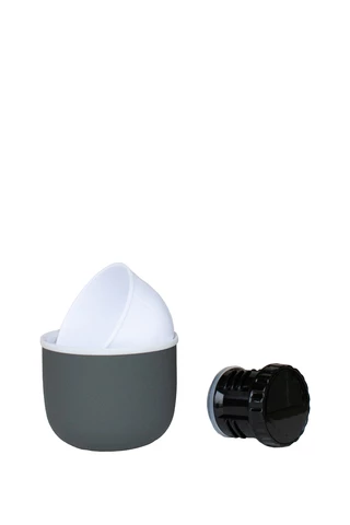 Термос TRAMP Soft Touch 0,75 л, Сірий
