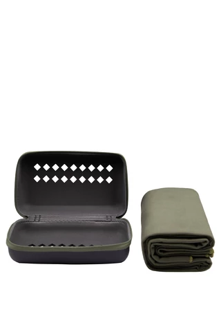 Рушник мікрофібри в чохлі TRAMP Pocket Towel 60х120 L army green UTRA-161