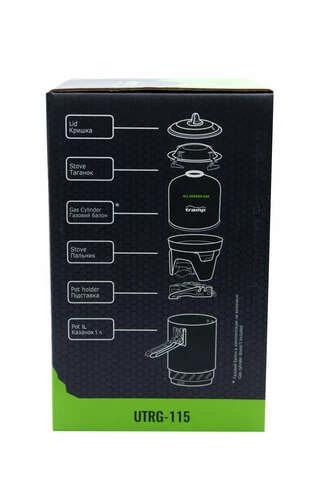 Система для приготування їжі Tramp 1,0л olive UTRG-115