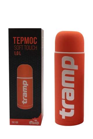Термос TRAMP Soft Touch 1 л, Помаранчевий