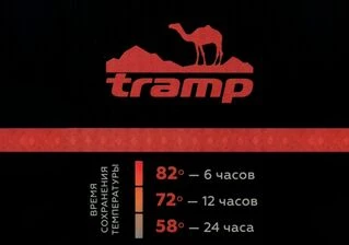 Термос TRAMP Expedition Line 0,75 л, Чорний