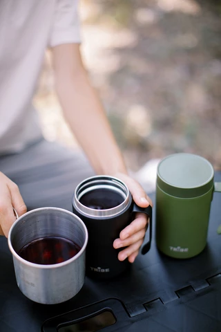 Чашка-термос Tribe Adventure Mug 450 мл T-FA-0032, black