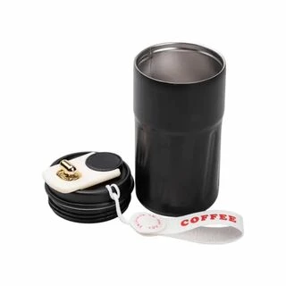 Термочашка Coffee з датчиком температури 500 мл чорна HP-14-10B