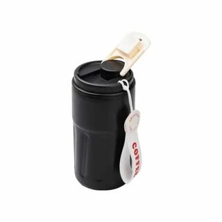Термочашка Coffee з датчиком температури 500 мл чорна HP-14-10B