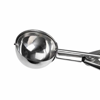 Кругла ложка для морозива з нержавіючої сталі HP-19-20-5.4x21.3CM
