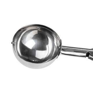 Кругла ложка для морозива з нержавіючої сталі HP-19-20-6.5x22.8CM