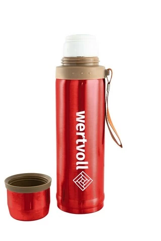 Термос WERTVOLL "ENJOY" 750 мл SS червоний RX-7000RD