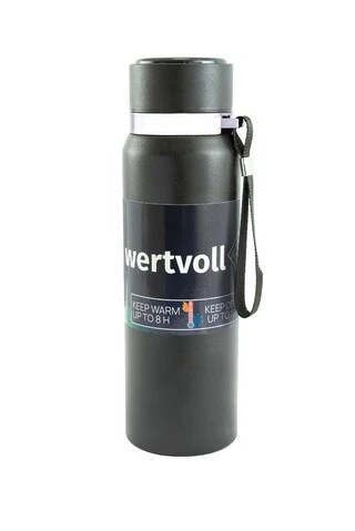 Термос WERTVOLL "DREAM" 800 мл SS Digital Sensor t &deg;C чорний RX-7001BK