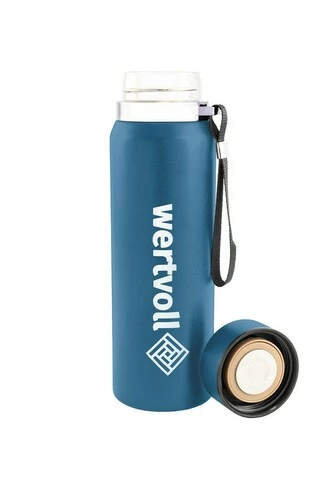 Термос WERTVOLL "DREAM" 800 мл SS Digital Sensor t &deg;C синій RX-7001BU