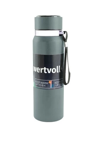 Термос WERTVOLL "DREAM" 800 мл SS Digital Sensor t &deg;C сірий RX-7001GY