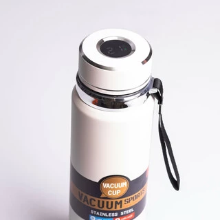 Термос Vacuum Sports з датчиком температури 1 л білий HP-14-30W