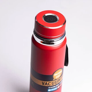 Термос Vacuum Sports з датчиком температури 1 л червоний HP-14-30R