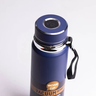 Термос Vacuum Sports з датчиком температури 1 л синій HP-14-30BL